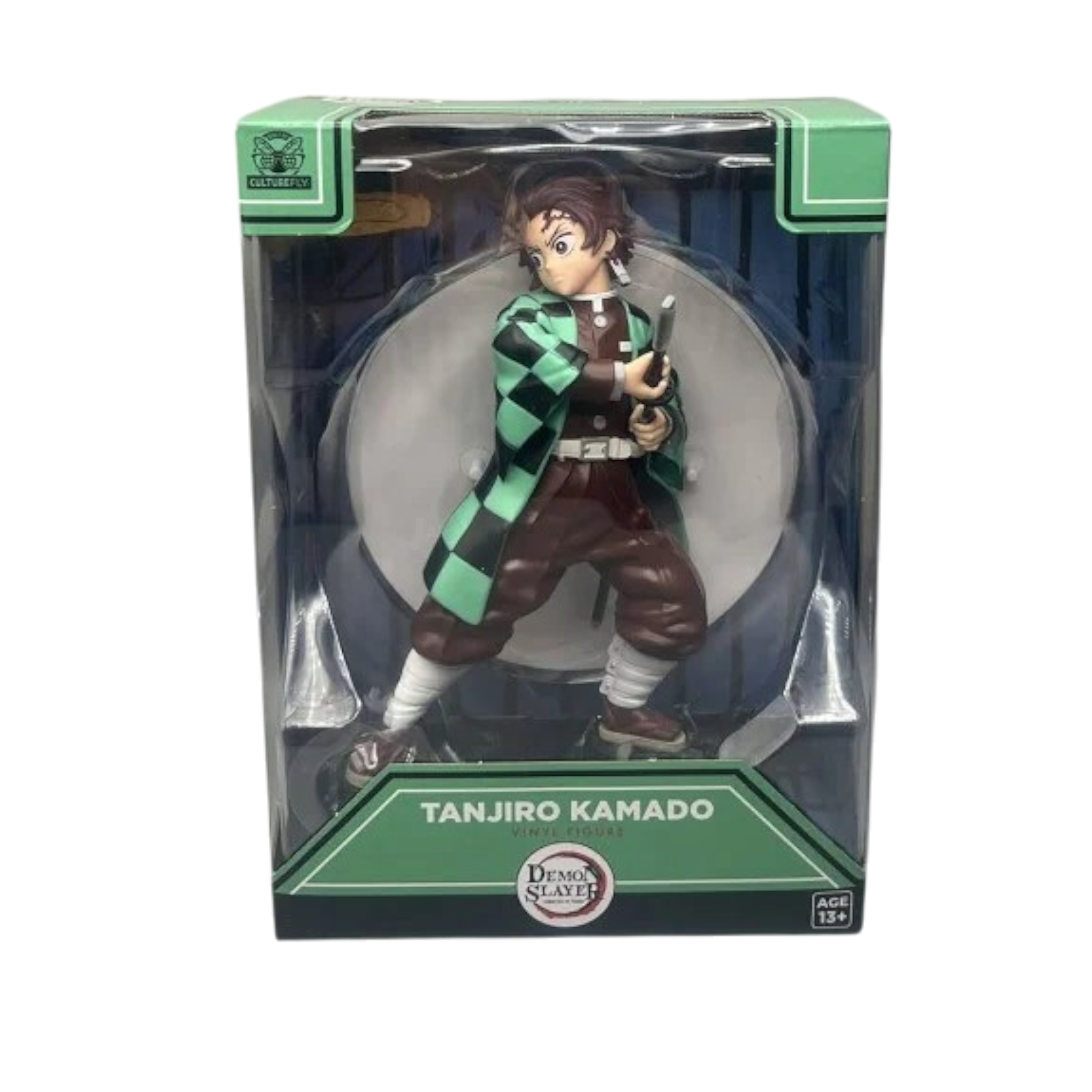 Tanjiro Kamado 5.5" Inch Vinyl Figure 2022 CultureFly w/ Base Stand AE Toy Box
