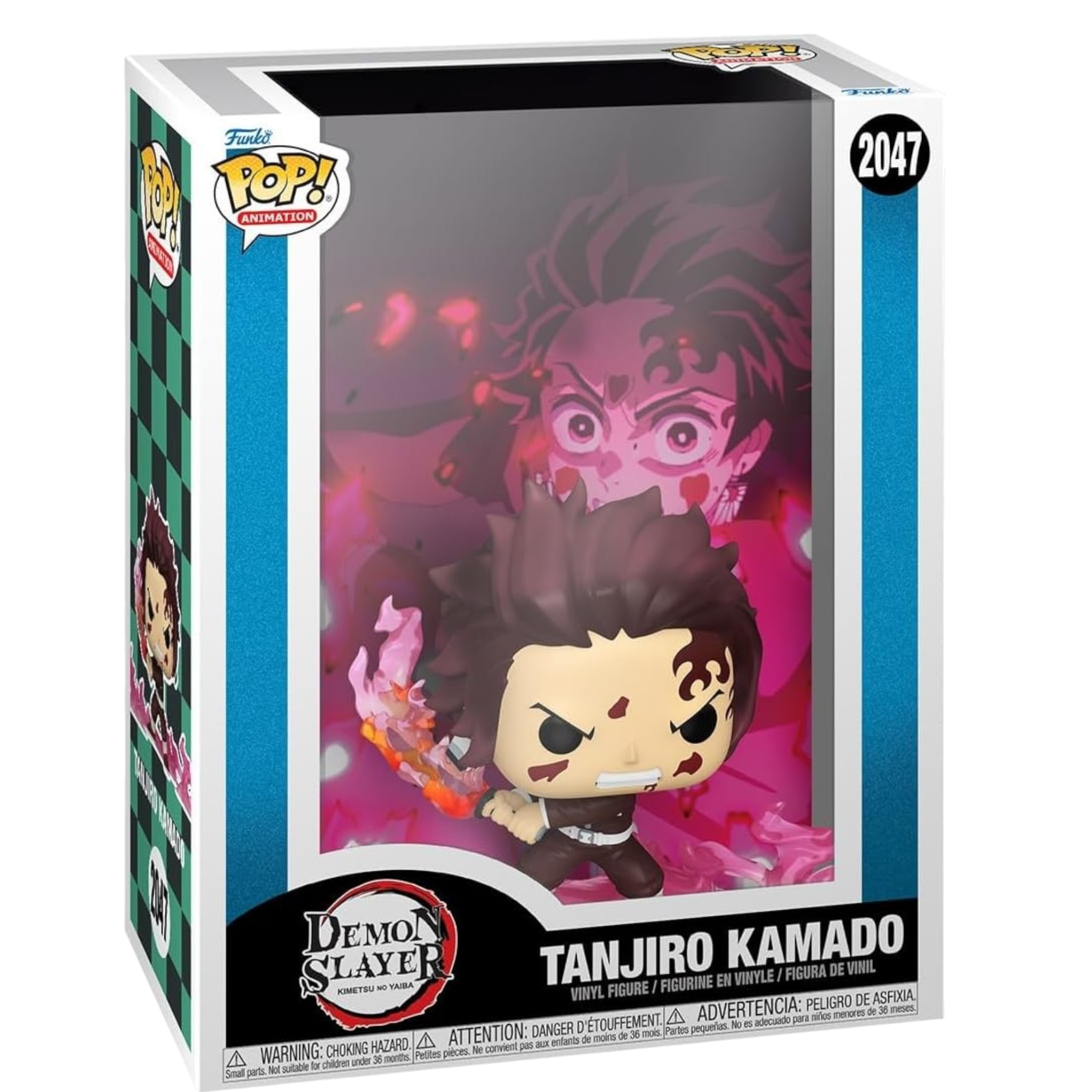 Demon Slayer Tanjiro Kamado Display Figure with Case AE Toy Box