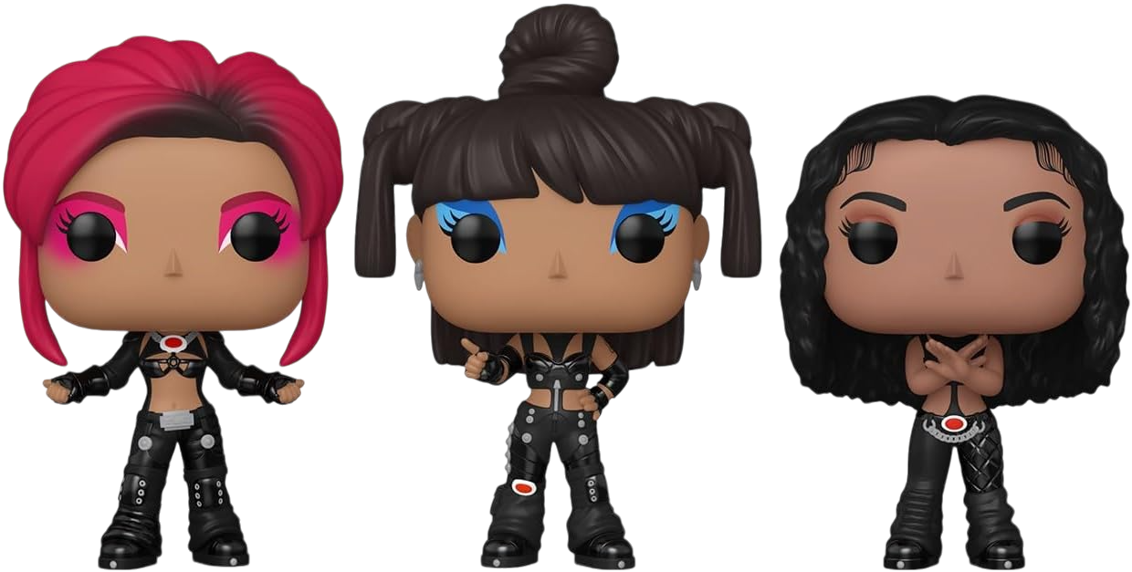 TLC- T-Boz, Left Eye, Chilli 3-Pack Funko Toy Store