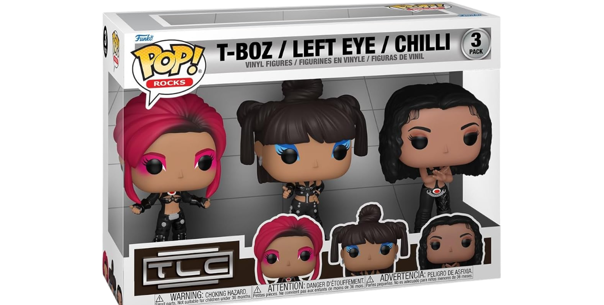 TLC- T-Boz, Left Eye, Chilli 3-Pack Funko Toy Store