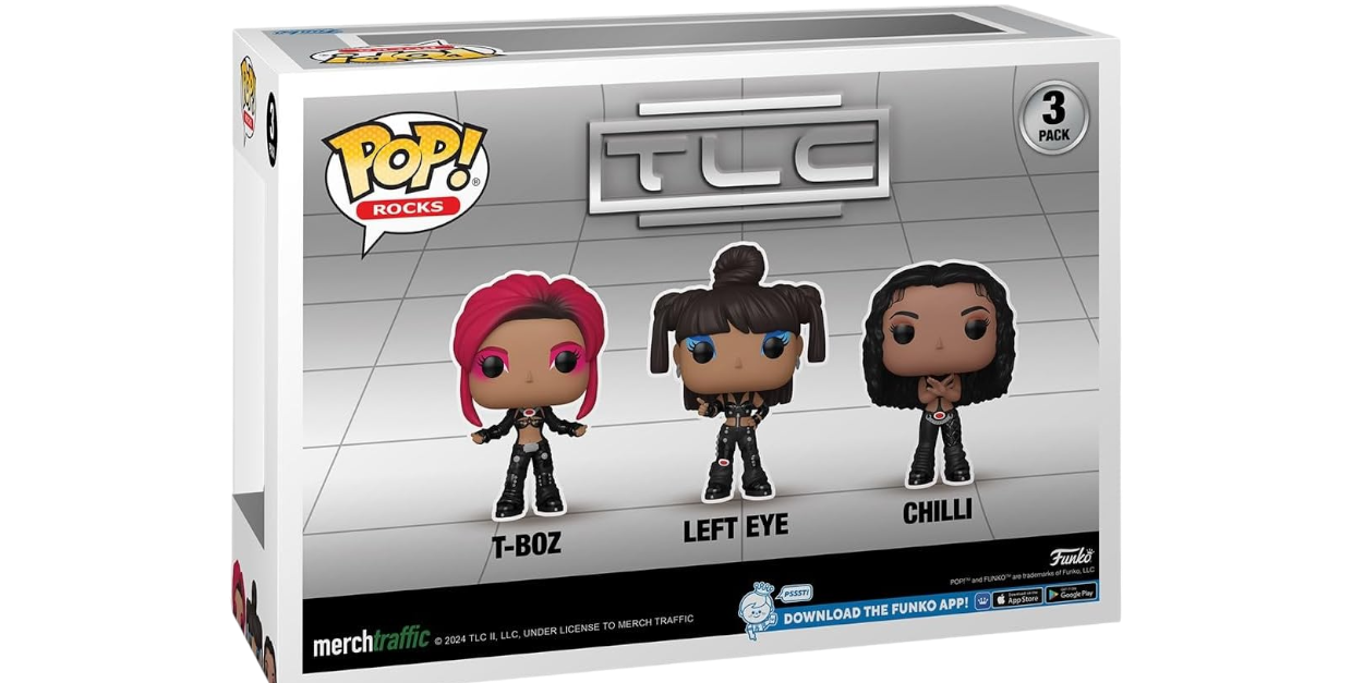 TLC- T-Boz, Left Eye, Chilli 3-Pack Funko Toy Store