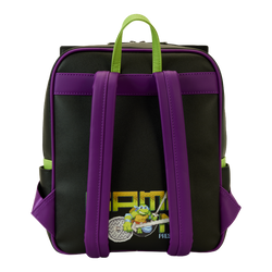 Teenage Mutant Ninja Turtles 40th Anniversary Vintage Arcade Lenticular Glow Mini Backpack Funko Toy Store