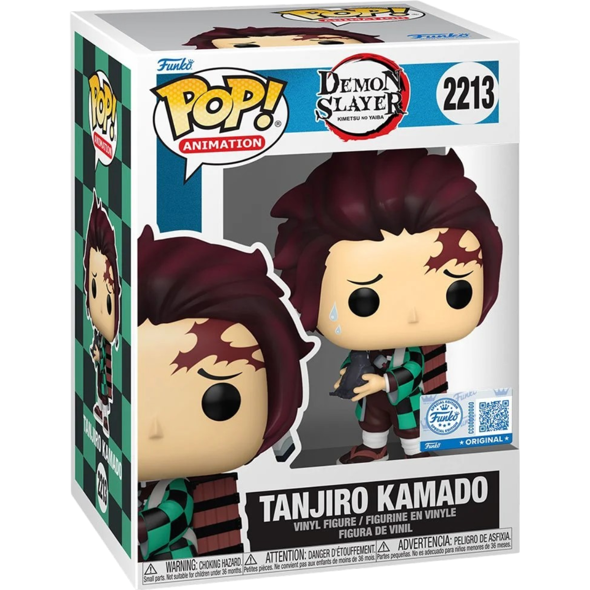 Demon Slayer: Tanjiro Kamado with Crow #2213 (Specialty Series) | AE Toy Box