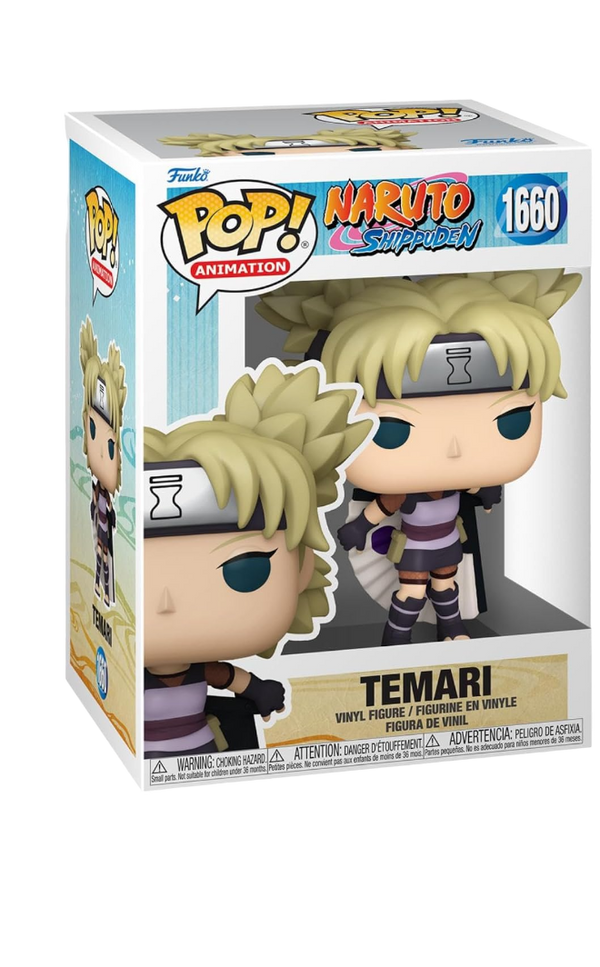 Naruto: Shippuden Temari with Fan Funko Toy Store