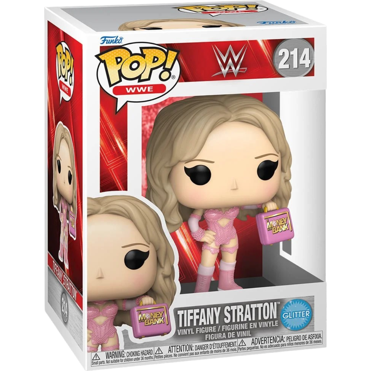 WWE — Tiffany Stratton (Money in the Bank) (Diamond Glitter) #214 | AE Toy Box