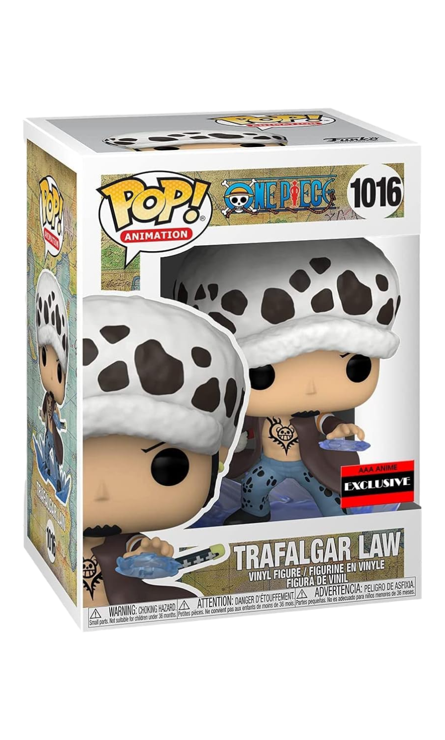 One Piece Trafalgar D. Law (Room) Pop Figure AAA Anime Exclusive Funko Toy Store