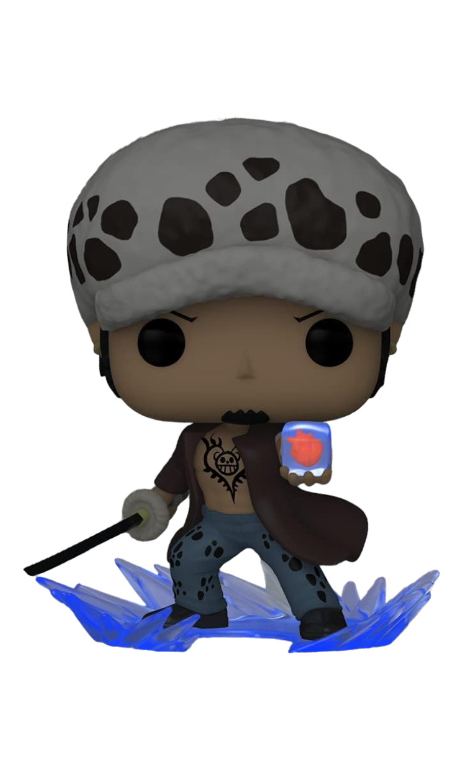 One Piece Trafalgar D. Water Law w/ Heart Chase Figure AAA Anime Exclusive Funko Toy Store