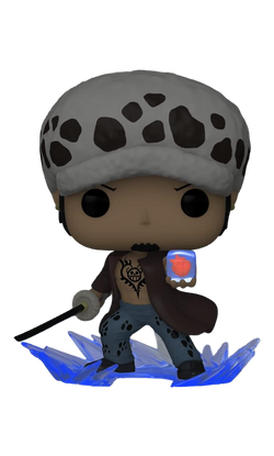 One Piece Trafalgar D. Water Law w/ Heart Chase Figure AAA Anime Exclusive Funko Toy Store