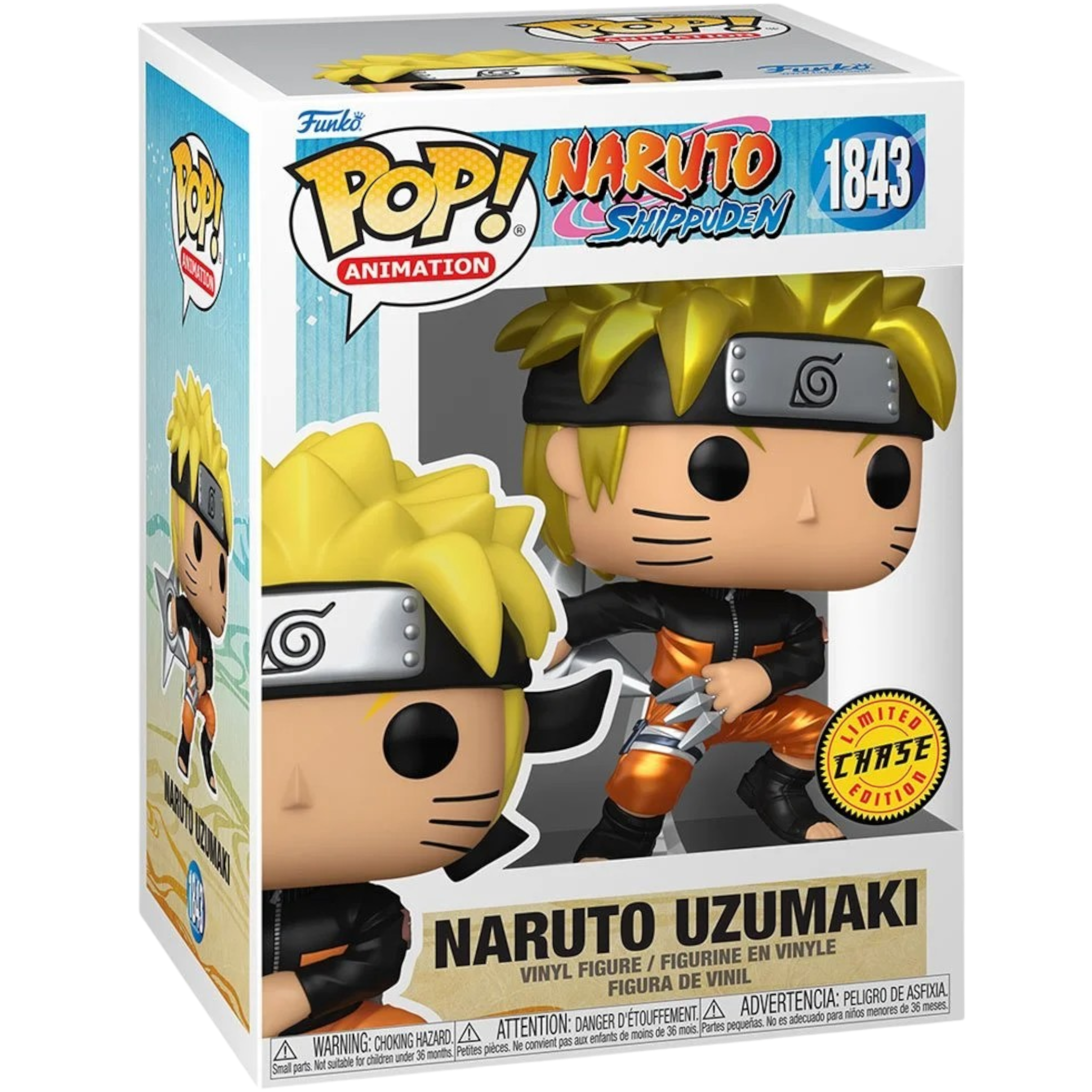 Naruto Shippuden - Naruto Uzumaki - Chase AE Toy Box