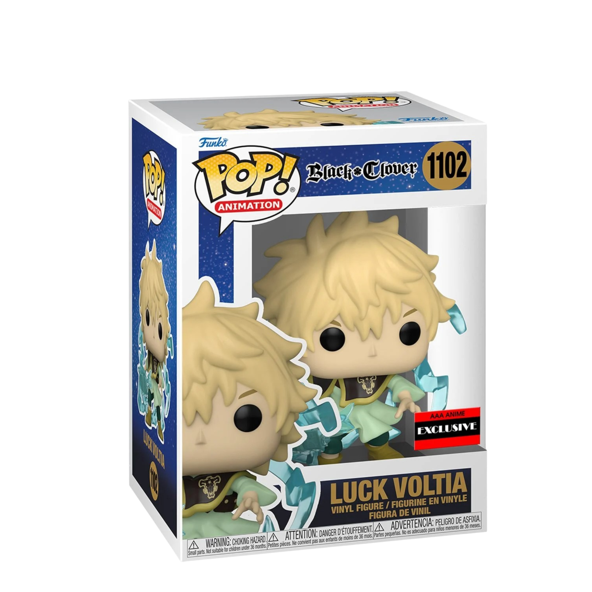 Black Clover Luck Voltia AAA Anime Exclusive AE Toy Box