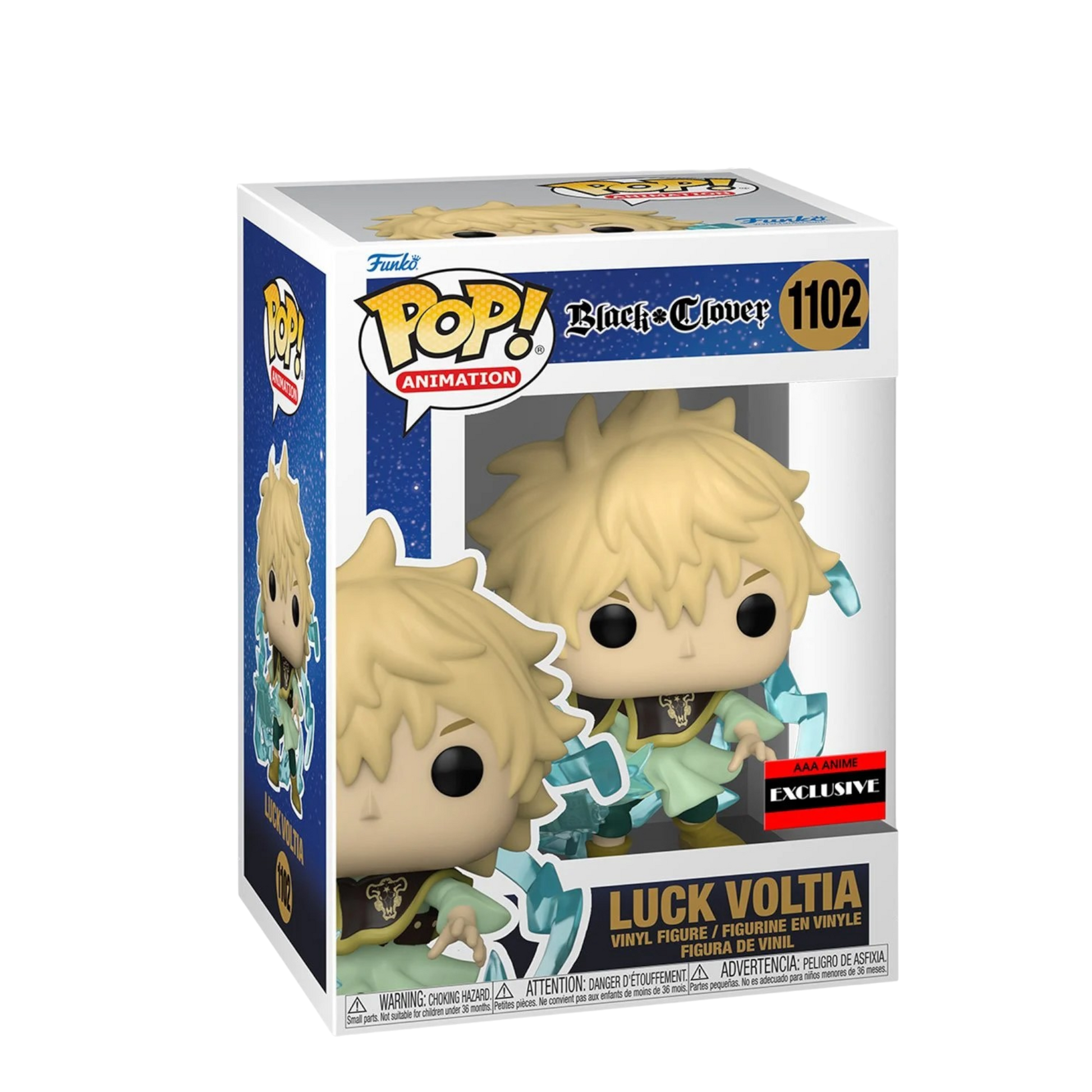 Black Clover Luck Voltia AAA Anime Exclusive AE Toy Box