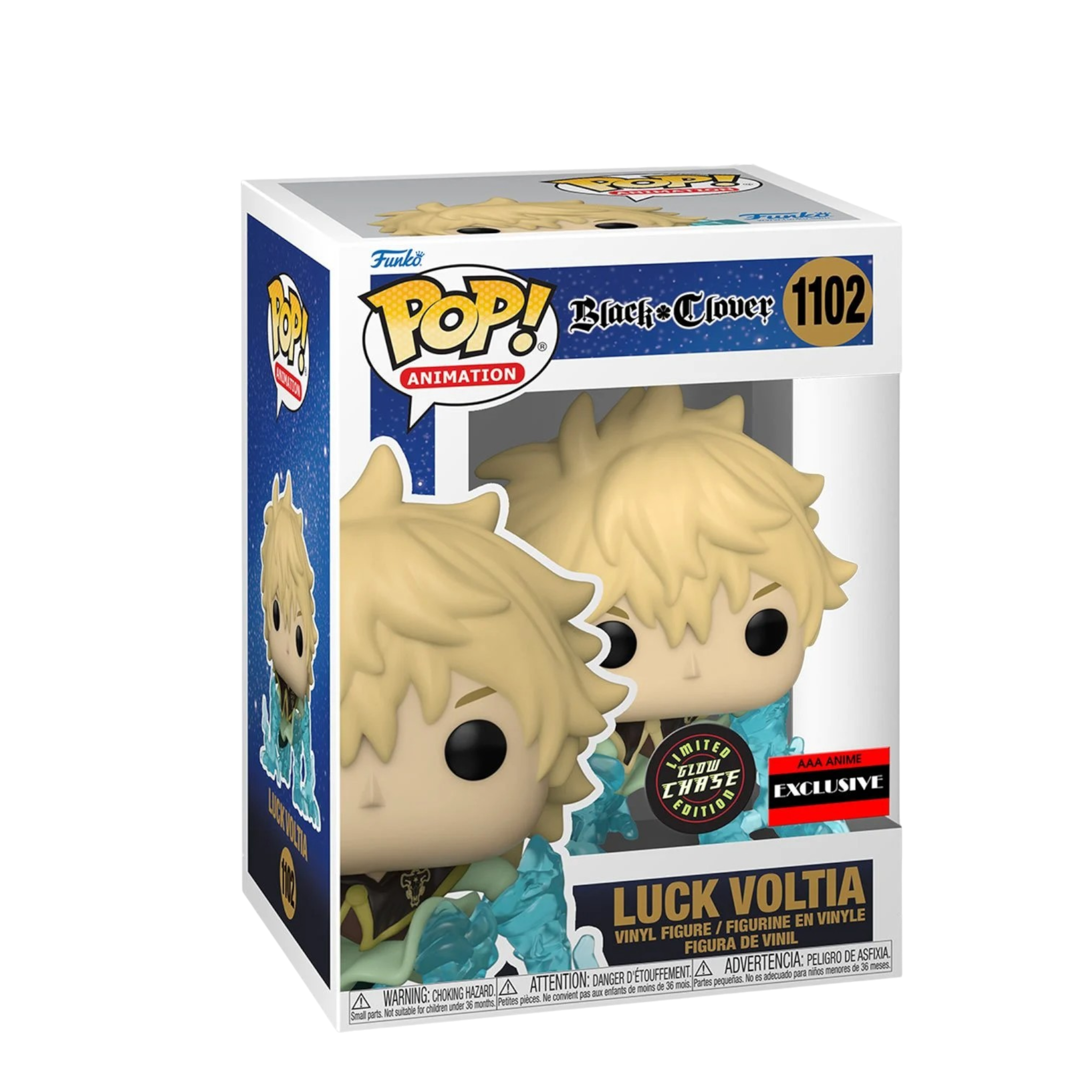 Black Clover Luck Voltia AAA Anime Exclusive Chase AE Toy Box