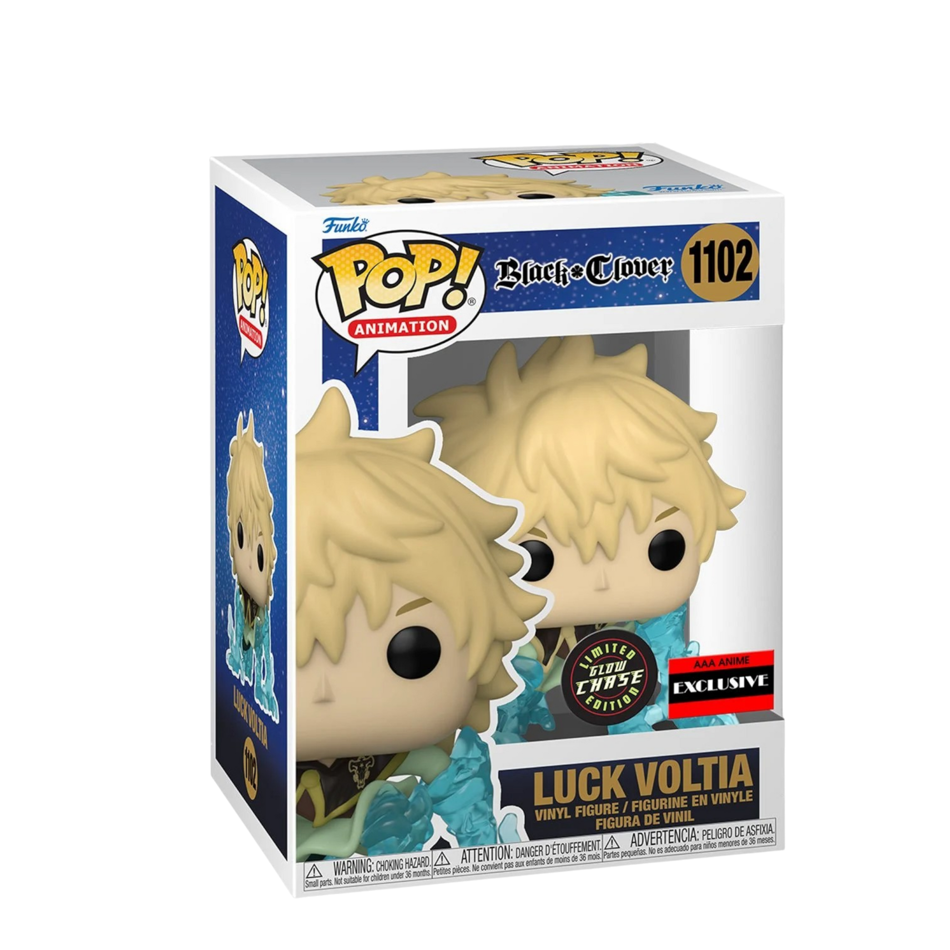 Black Clover Luck Voltia AAA Anime Exclusive Chase AE Toy Box