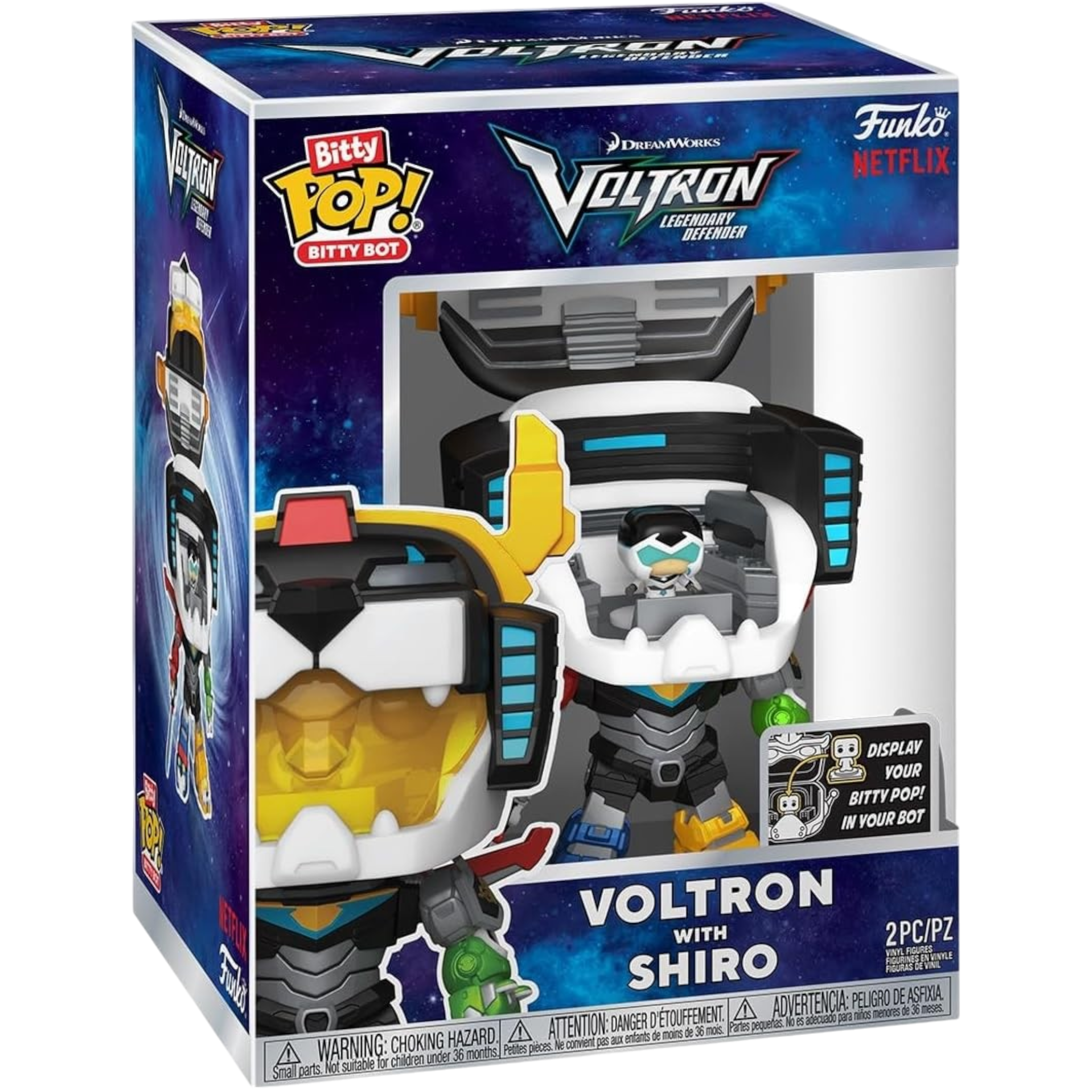 Bitty Bots: Voltron - Voltron with Shiro AE Toy Box