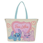 Disney Stitch & Angel True Love Tote Crossbody Bag