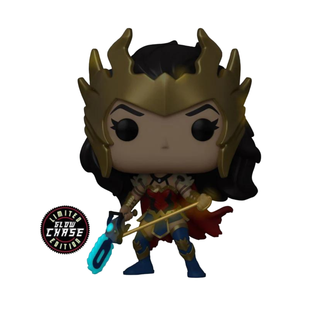 DC Heroes: Death Metal Wonder Woman (PX Previews Exclusive) Glow Chase Funko Vinyl Figure Funko Toy Store