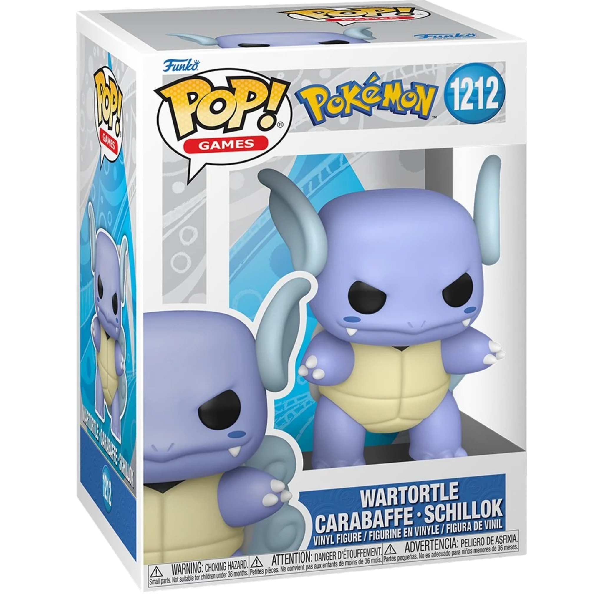 Pokémon — Wartortle #1212 | AE Toy Box