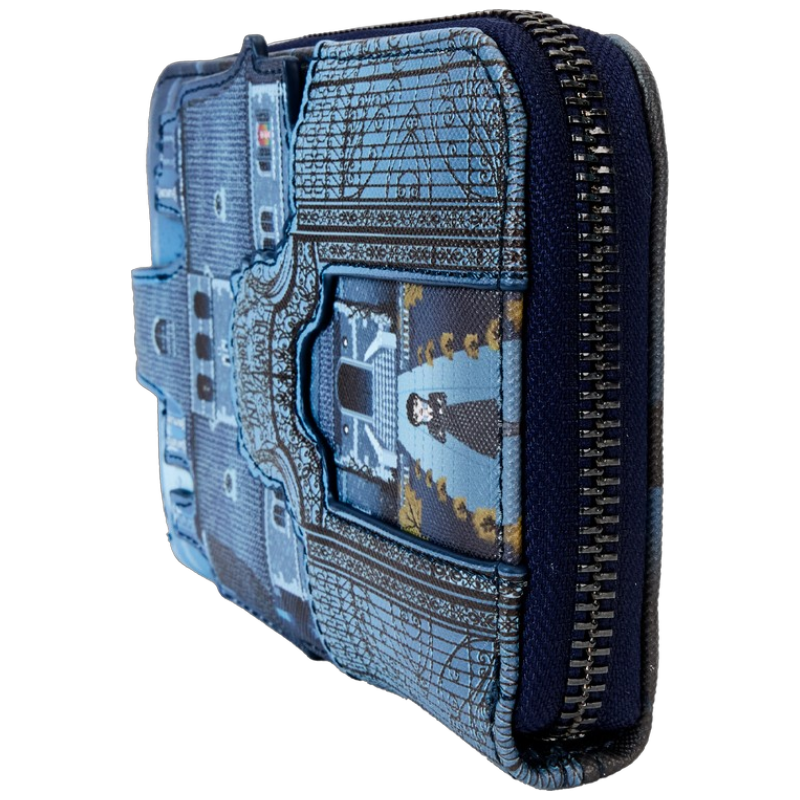 The Addams Family — Wednesday Nevermore Academy Castle Zip Around Wallet | AE Toy Box