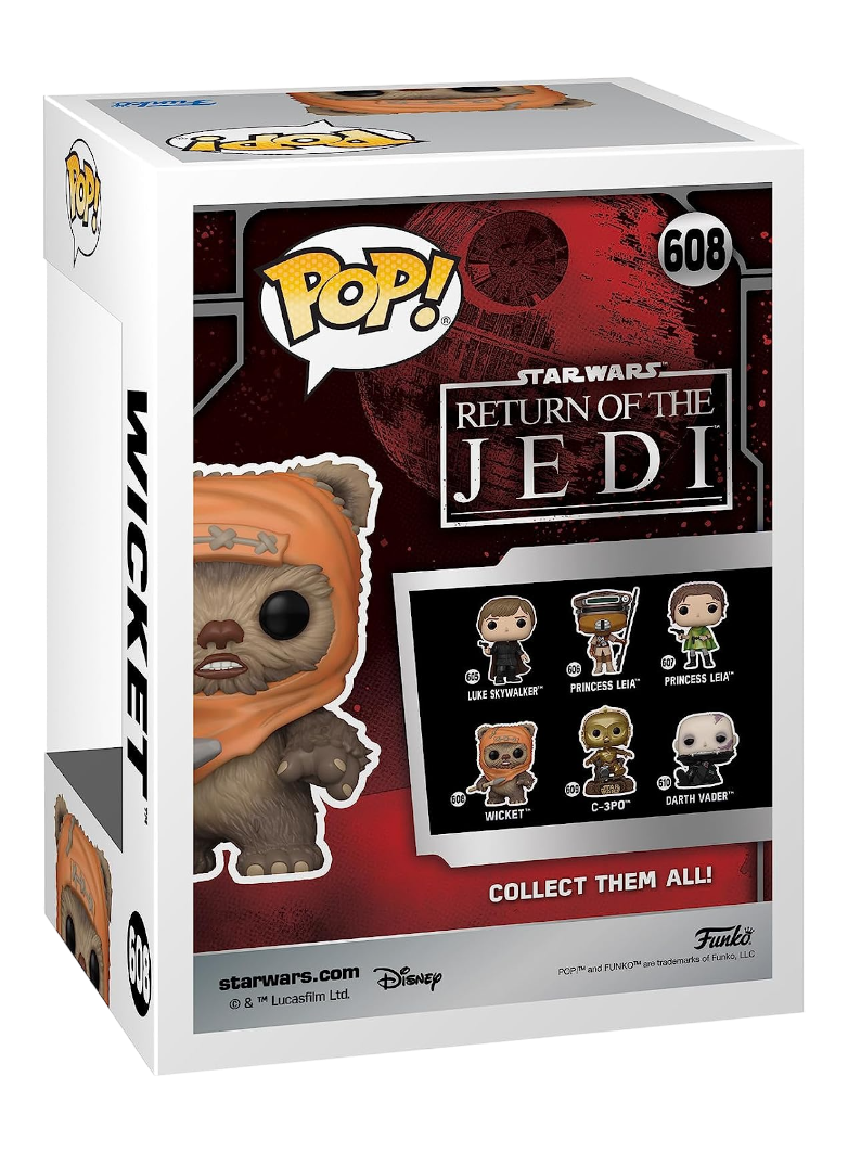 Star Wars: Return of The Jedi 40th Anniversary, Wicket Funko Toy Store