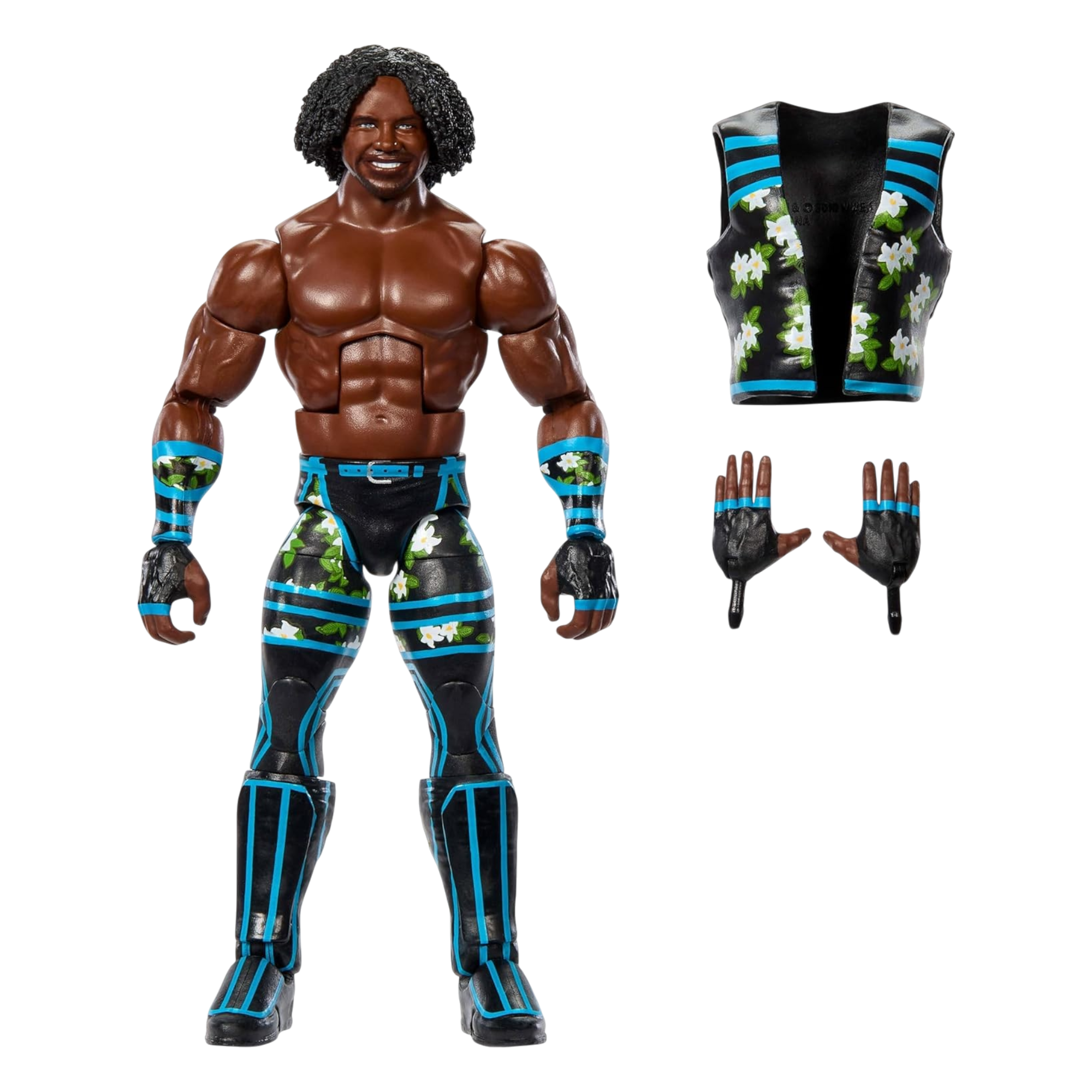 WWE Xavier Woods elite collection series 112 AE Toy Box