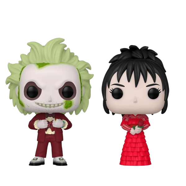 Beetlejuice Beetlejuice - Beetlejuice and Lydia Deetz, 2-Pack Funko Toy Store