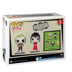 Beetlejuice Beetlejuice - Beetlejuice and Lydia Deetz, 2-Pack Funko Toy Store