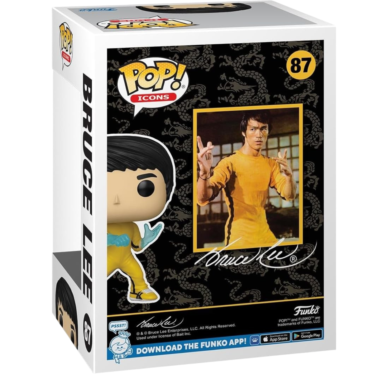Icons: Bruce Lee AE Toy Box
