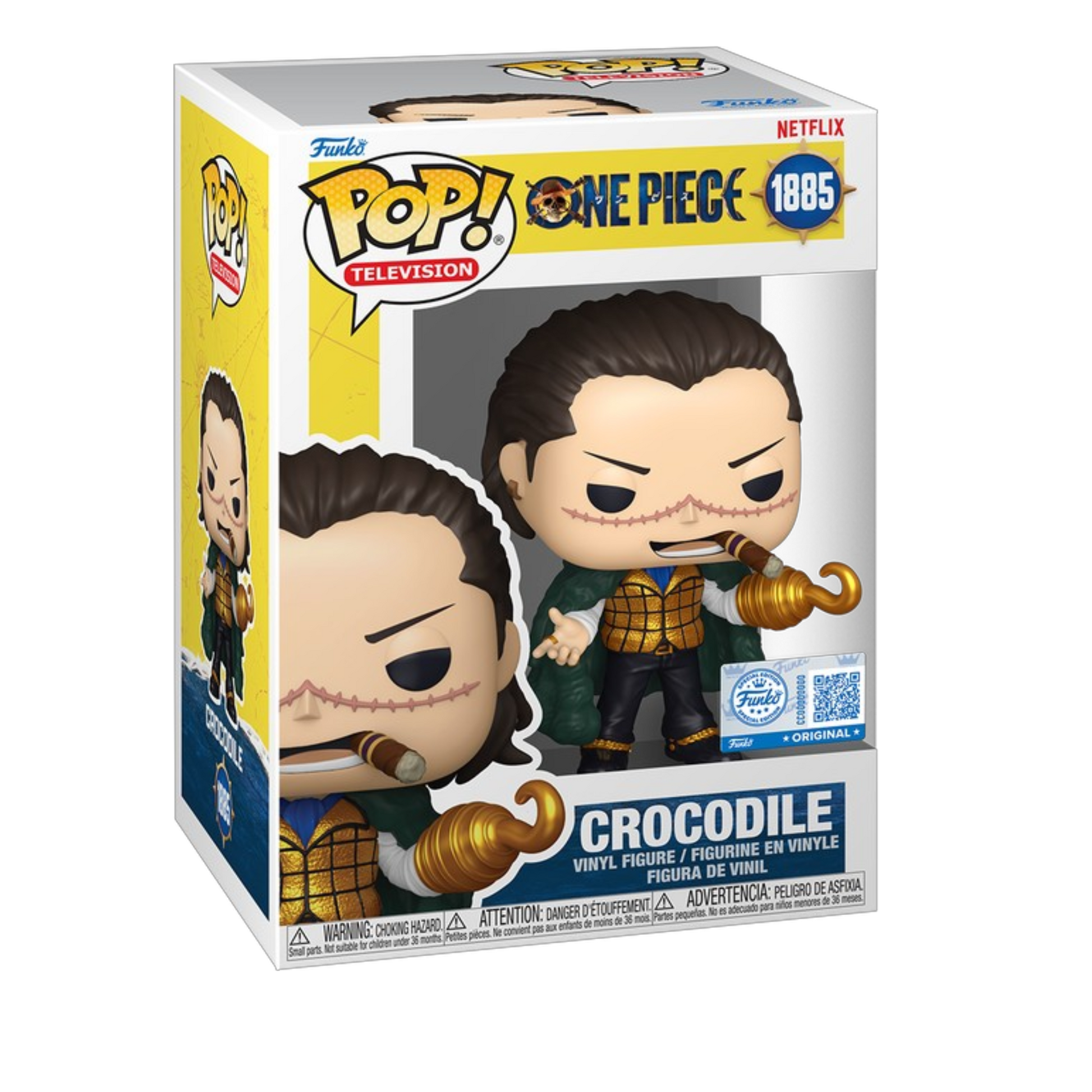 Funko Pop! Television — One Piece (Live Action): Crocodile | AE Toy Box