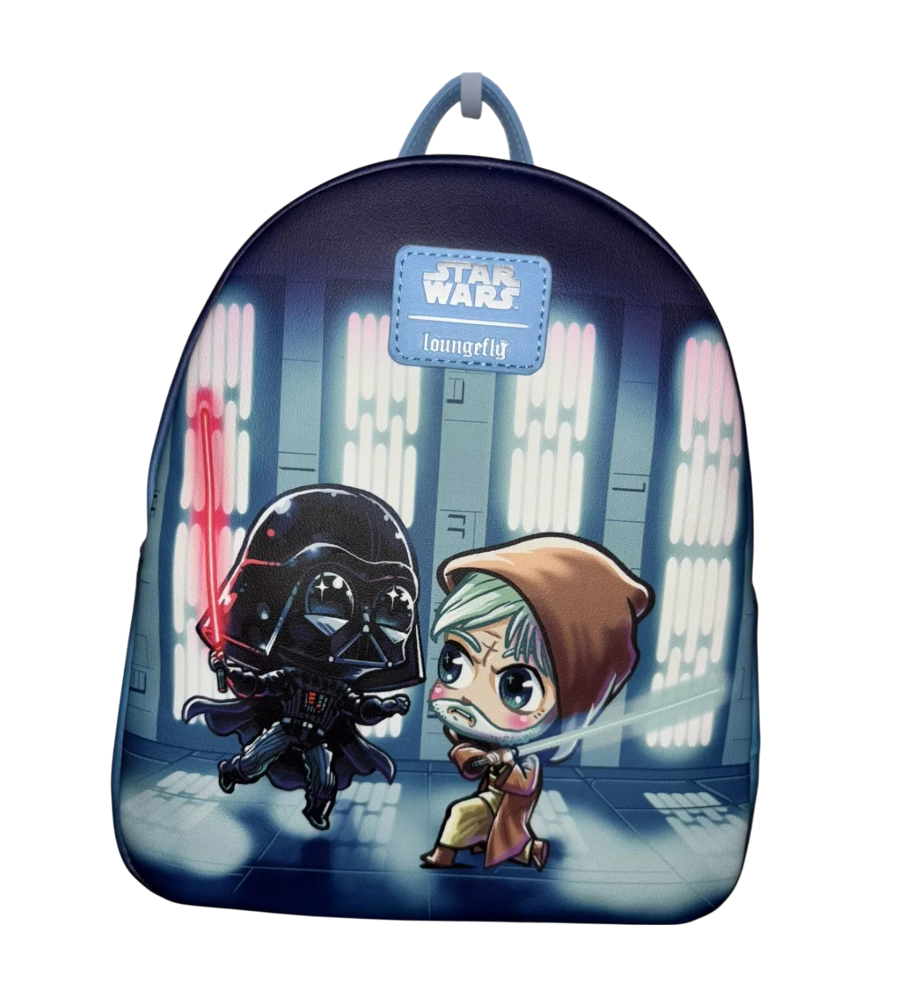 mini loungefly star wars darth vader and obi backpack AE Toy Box