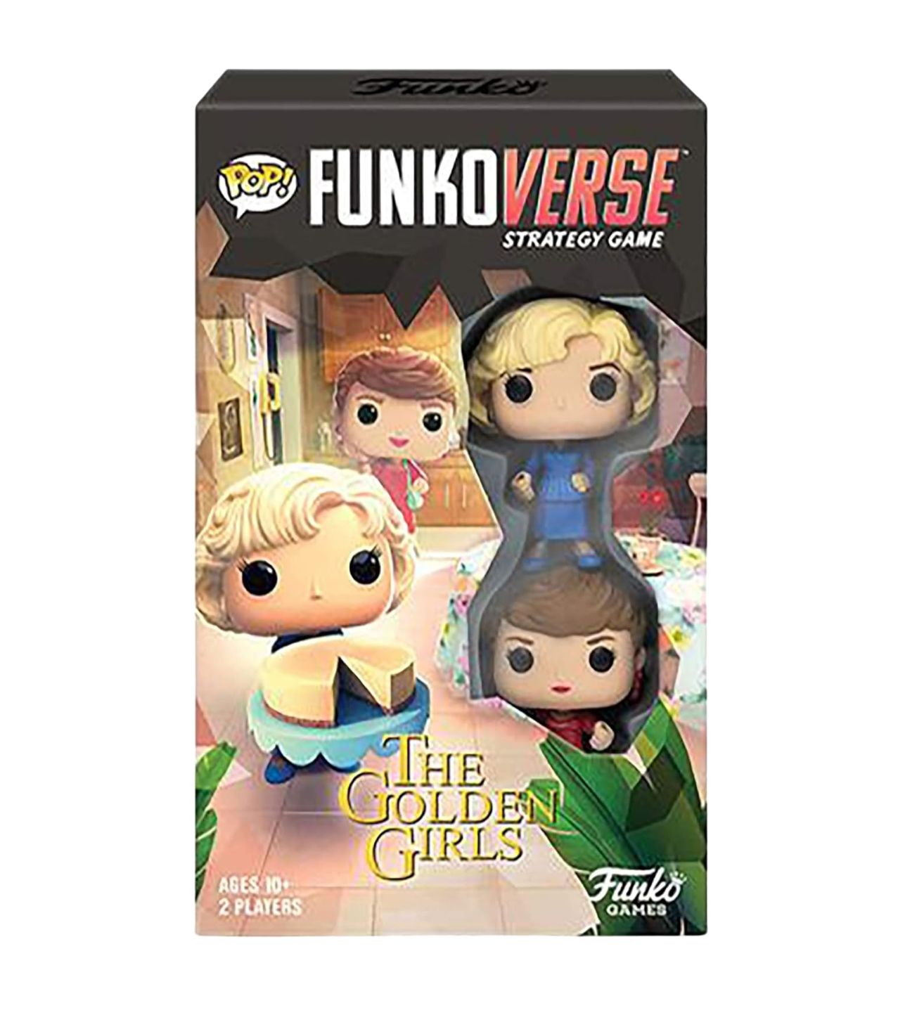 Funkoverse: Golden Girls 100 2-Pack Board Game AE Toy Box