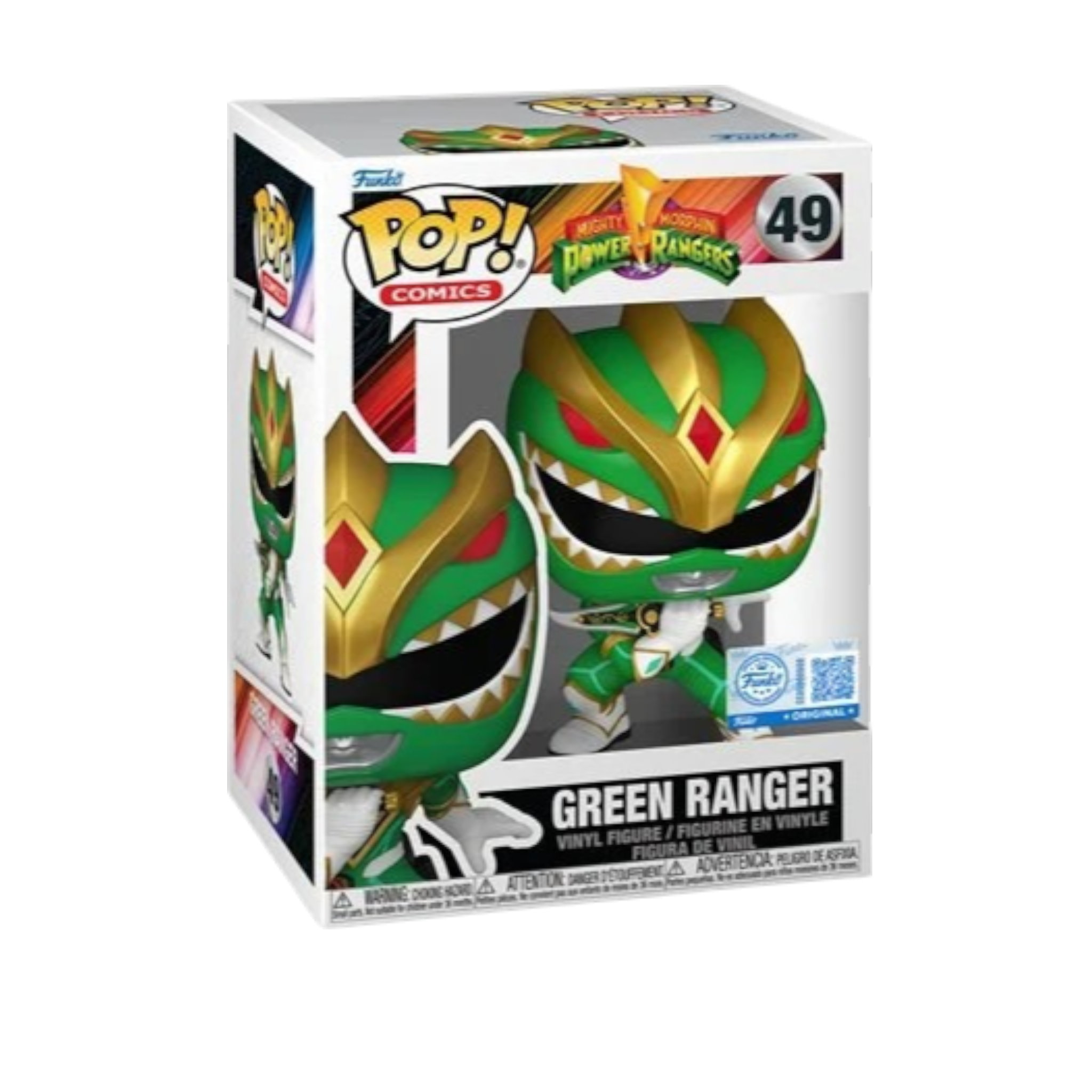 Mighty Morphin Power Rangers Green Ranger Entertainment Earth Exclusive AE Toy Box