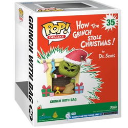 How the Grinch Stole Christmas Grinch with Bag Funko Toy Store