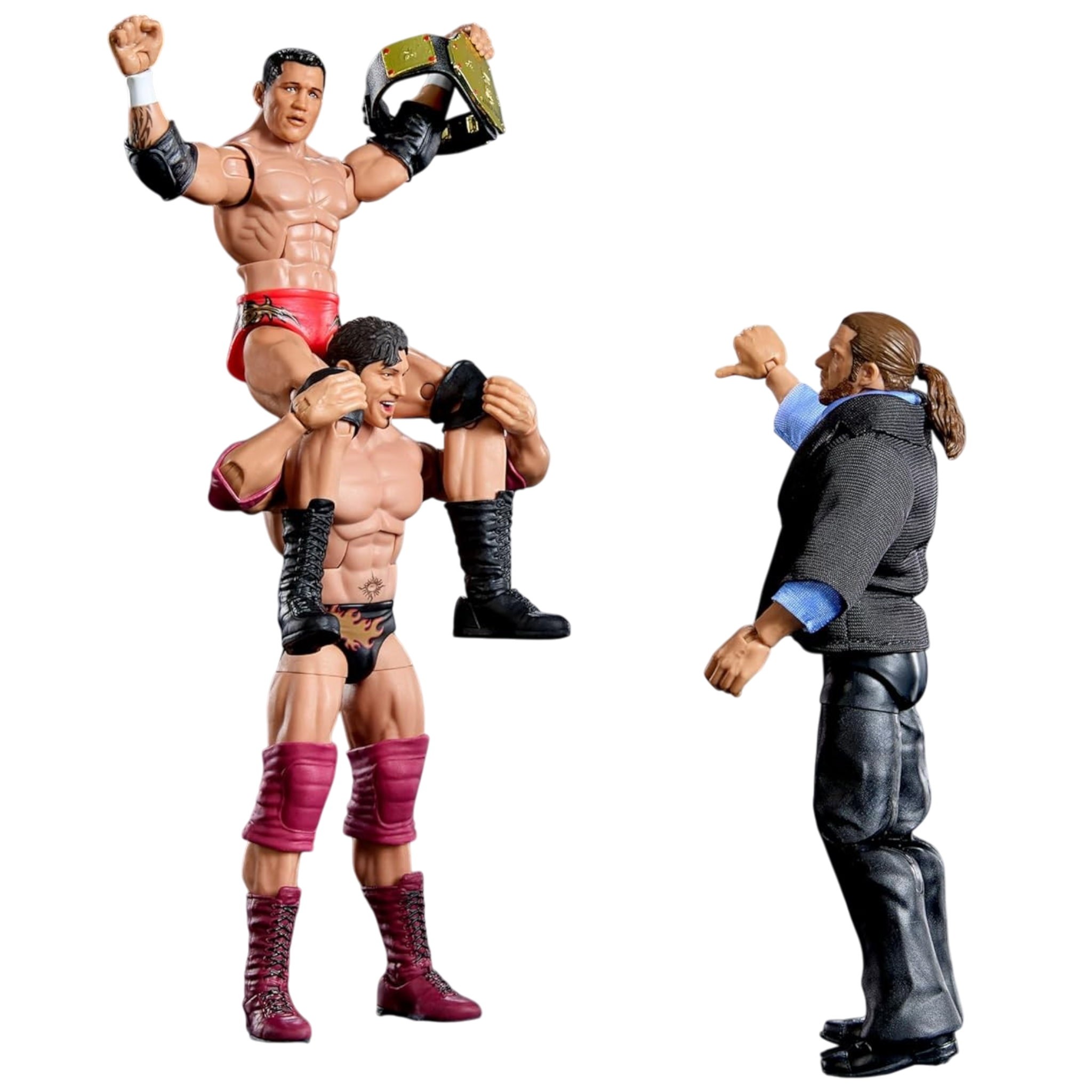 WWE Elite Evolution  Includes Triple H, Randy Orton & Batista AE Toy Box