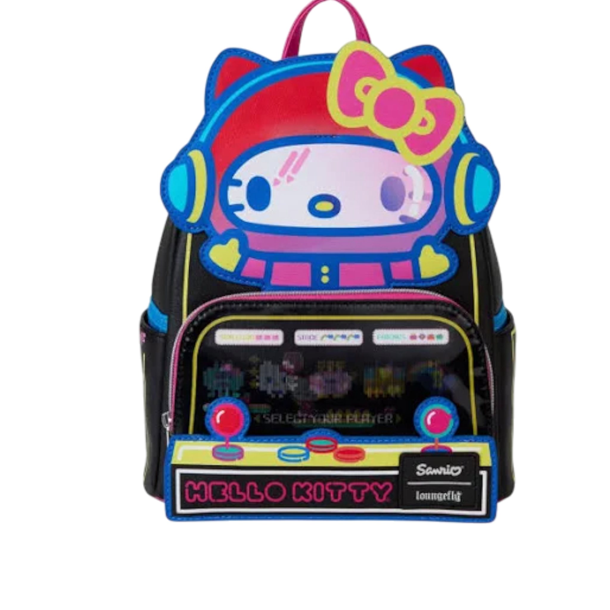 Hello Kitty Kawaii Gamer Mini Backpack AE Toy Box