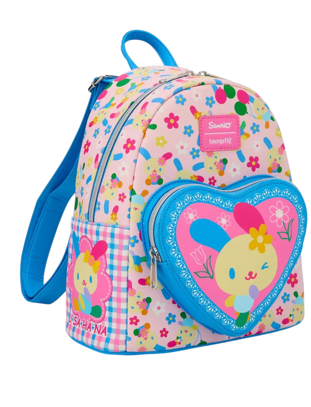 Sanrio — USAHA*NA Heart Plaid Mini Backpack | AE Toy Box
