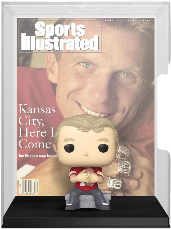 NFL Cover: Sports Illustrated - Joe Montana Funko Toy Store