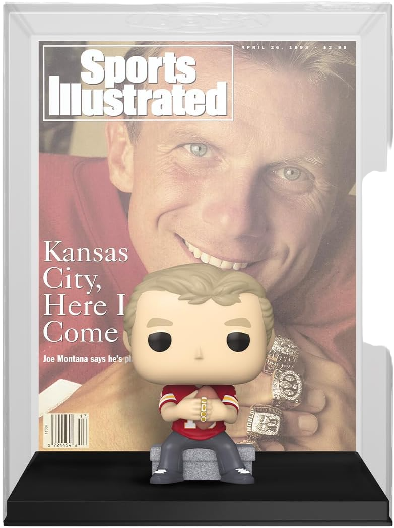 NFL Cover: Sports Illustrated - Joe Montana Funko Toy Store