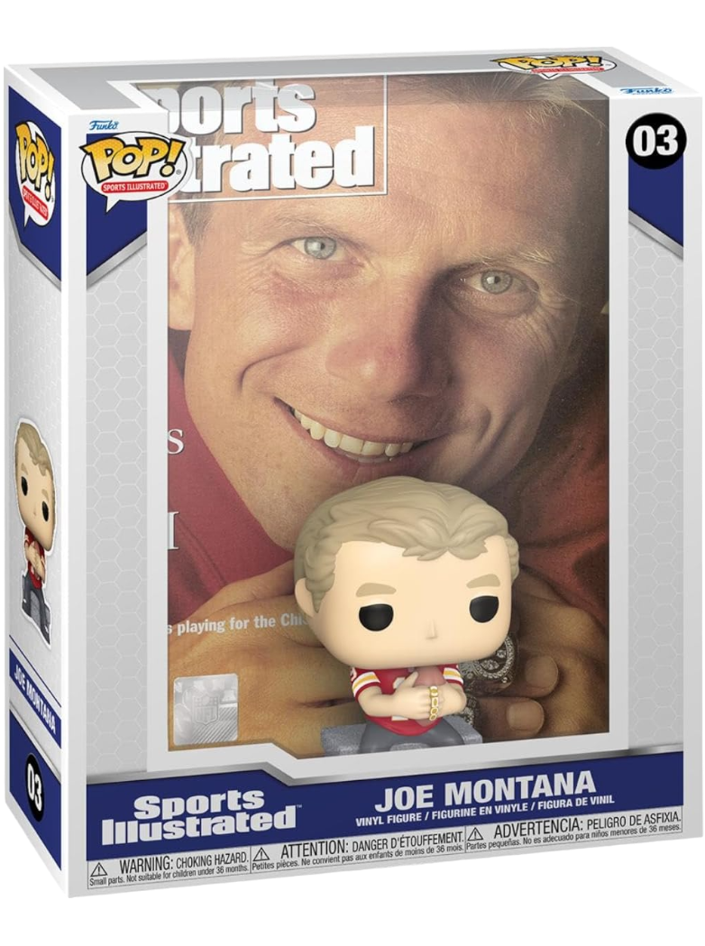 NFL Cover: Sports Illustrated - Joe Montana Funko Toy Store