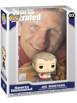 NFL Cover: Sports Illustrated - Joe Montana Funko Toy Store