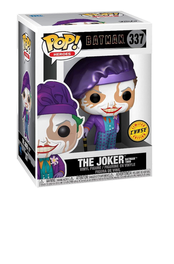 DC Heroes: Batman 80th - Joker (1989) Edition Chase Funko Pop! Vinyl Figure Funko Toy Store