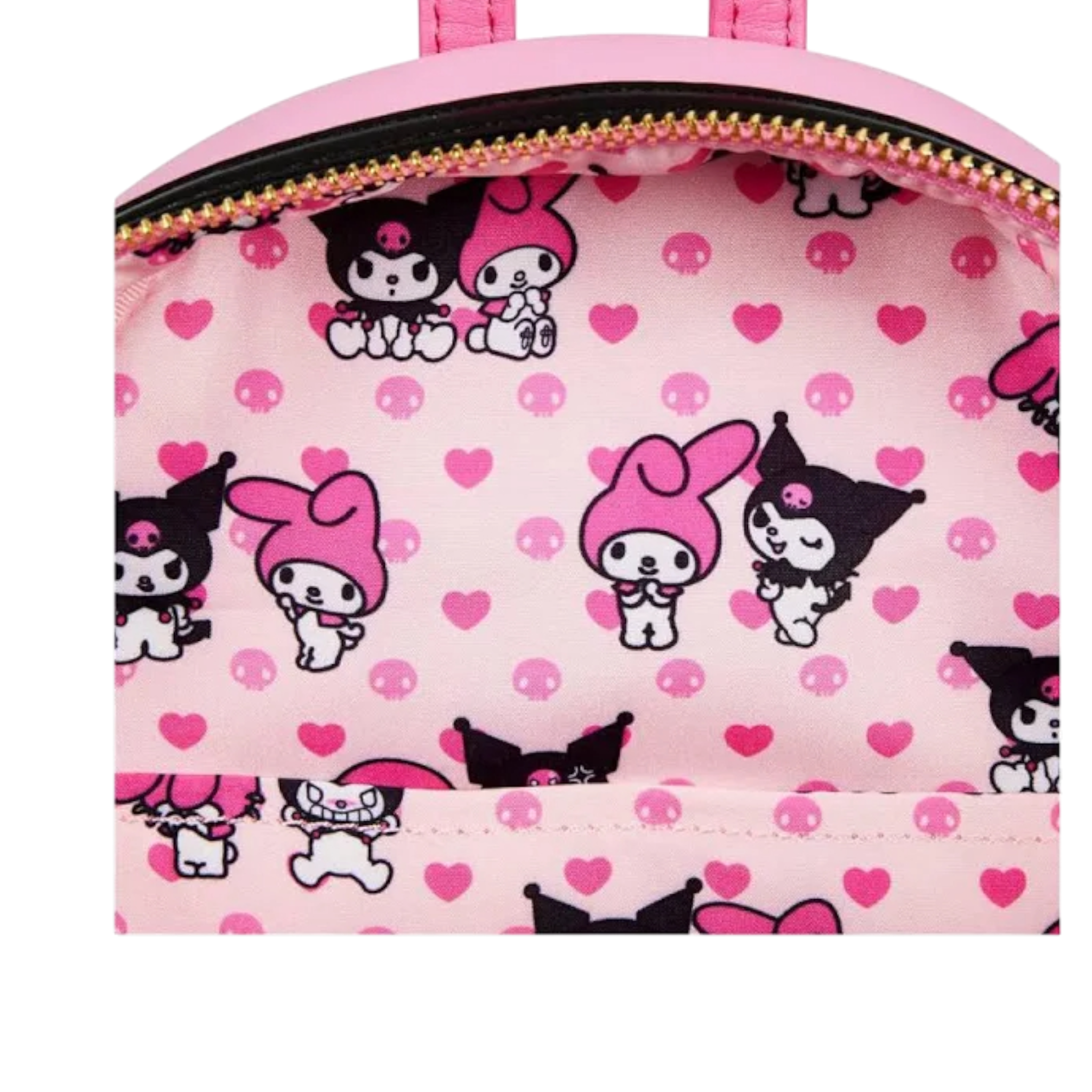 My Melody Kuromi Double Pocket Mini Backpack AE Toy Box