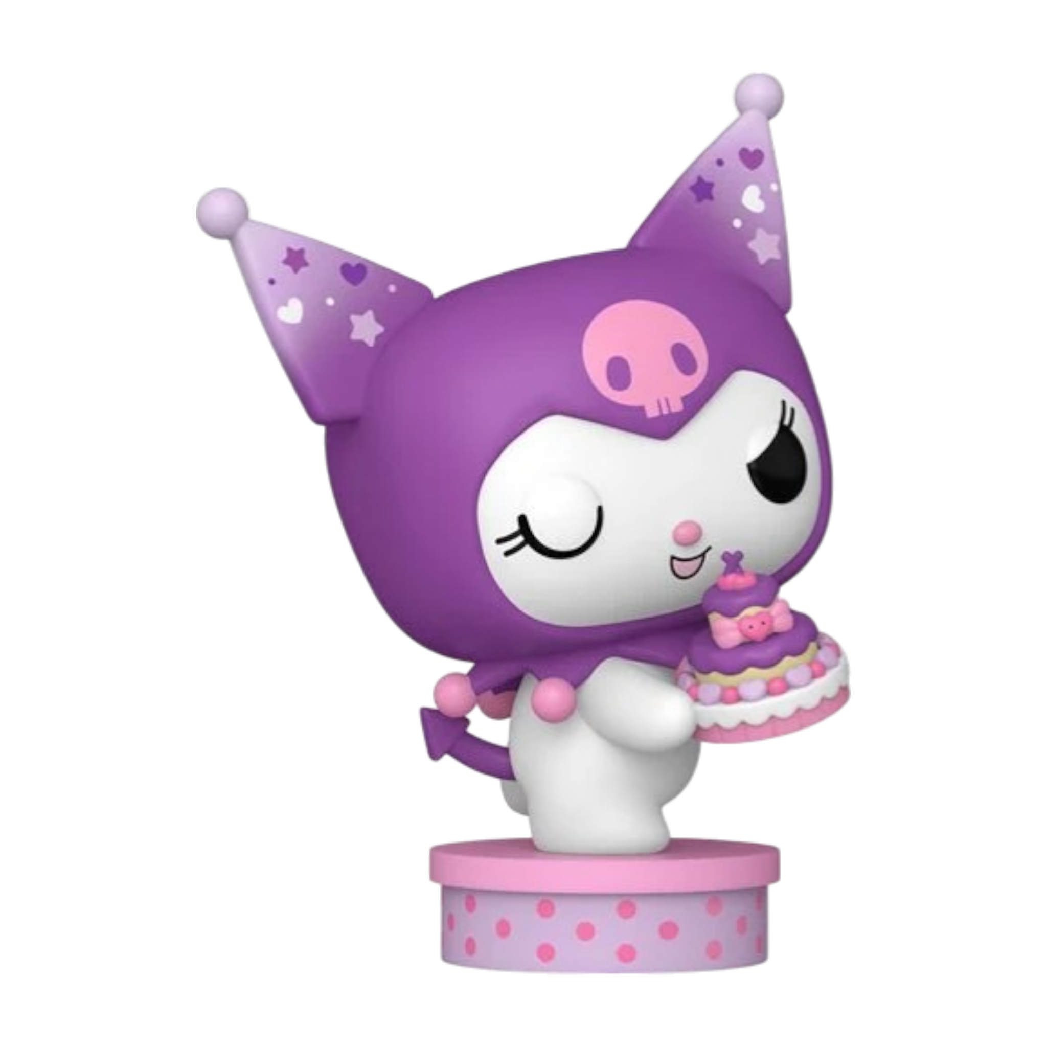 Hello Kitty and Friends Kuromi 20th Anniversary Kuromi with Cake AE Toy Box
