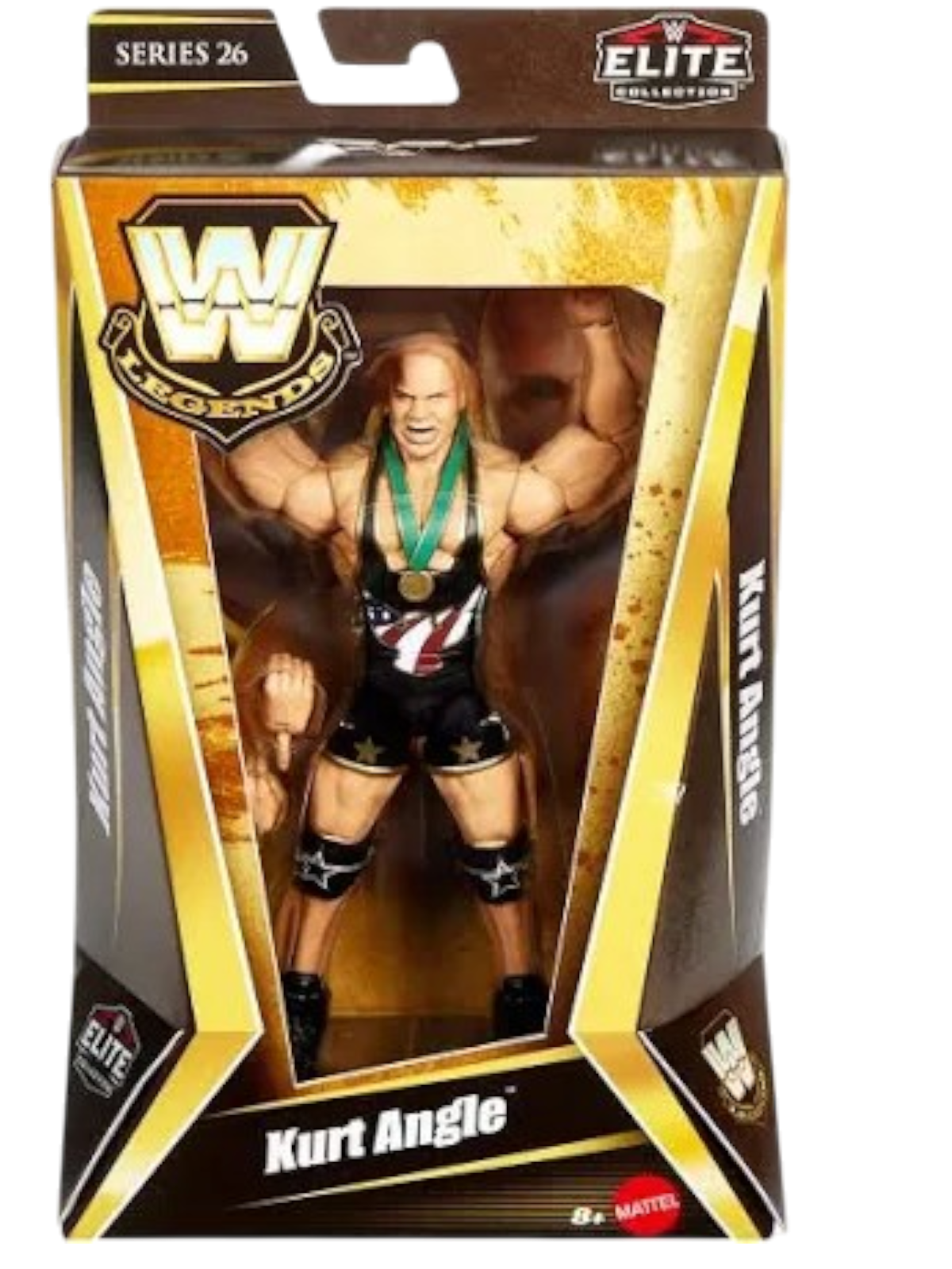 WWE legends action figures Kurt Angle AE Toy Box