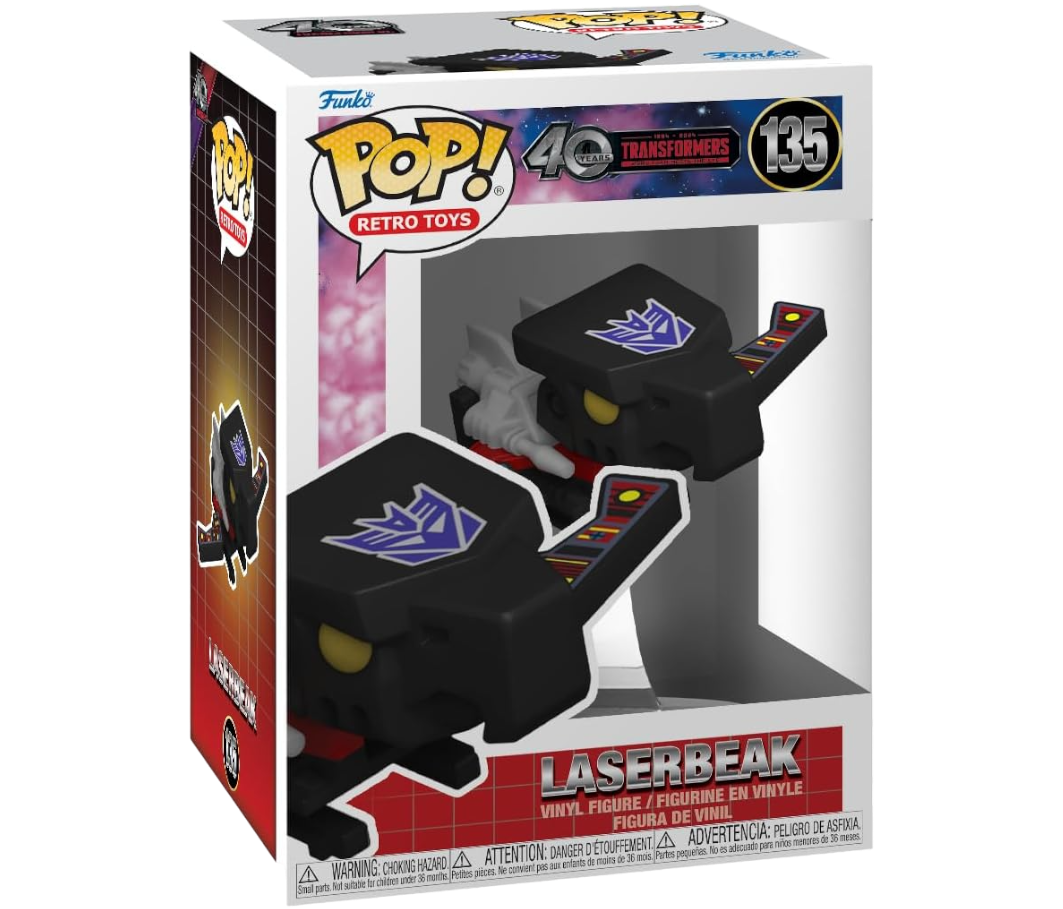 Transformers: Generation 1-40th Anniversary, Laserbeak Funko Toy Store
