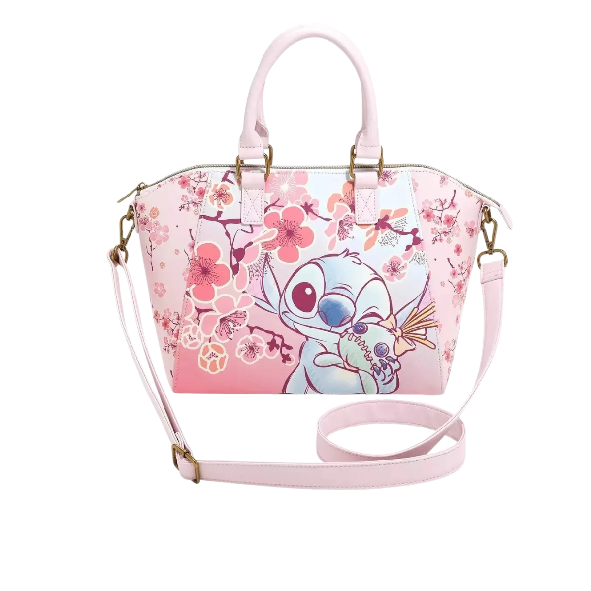 Disney Lilo & Stitch Cherry Blossoms Satchel Bag AE Toy Box