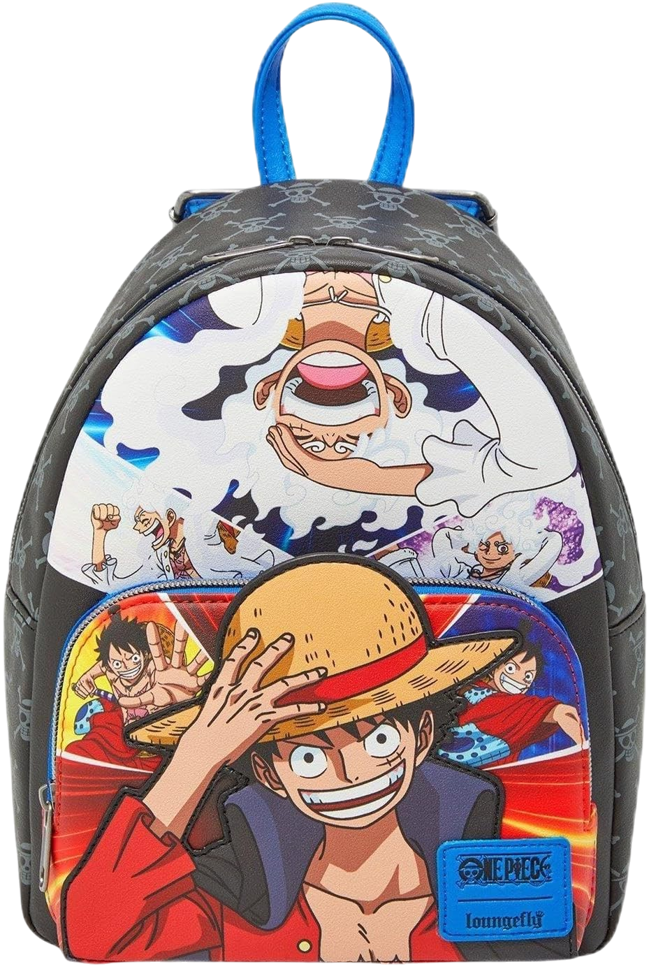 One Piece Luffy Collage Mini Backpack AE Toy Box