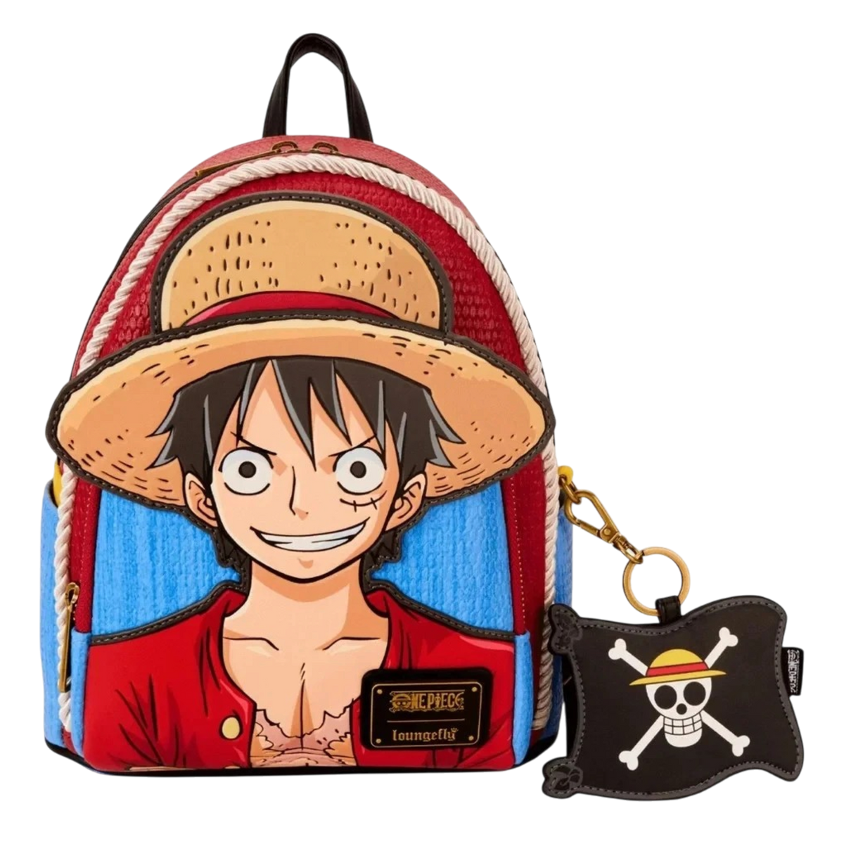 One Piece Luffy Cosplay Mini Backpack (NYCC Limited Edition) + Coin | AE Toy Box