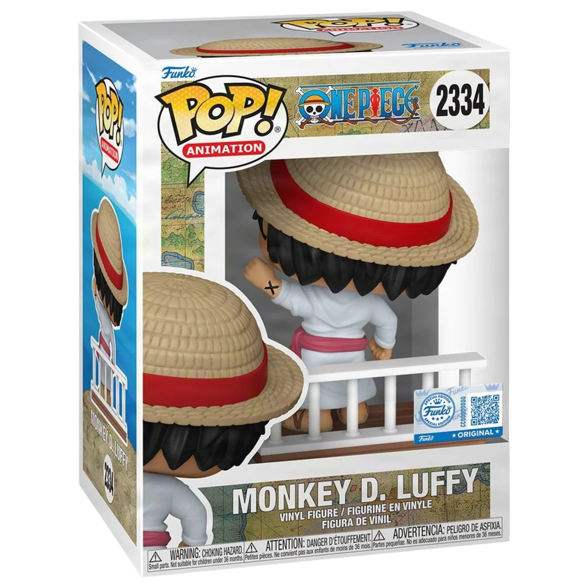 One Piece: Straw Hat Pirates Monkey D. Luffy #2334 (Entertainment Earth Exclusive) | AE Toy Box