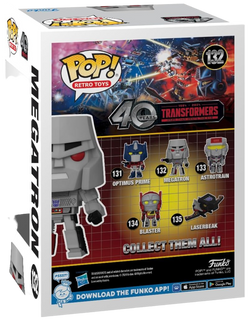 Transformers: Generation 1-40th Anniversary, Megatron Funko Toy Store
