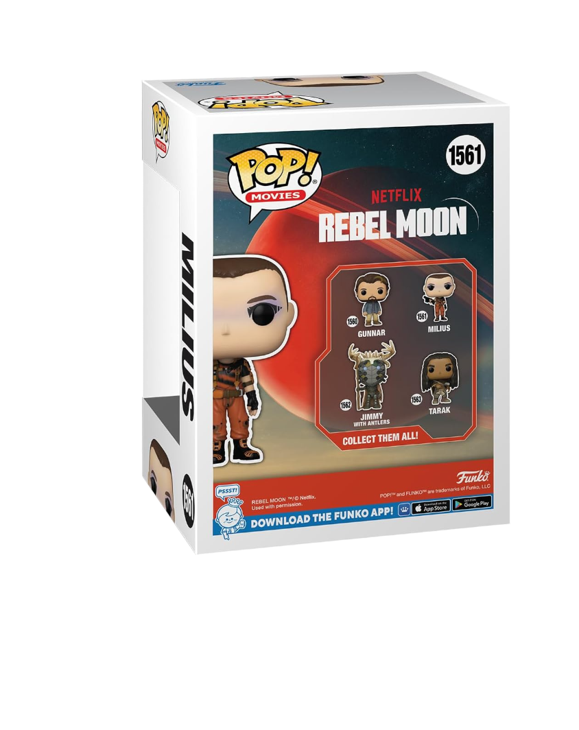 Netflix - Rebel Moon, Milius Funko Toy Store